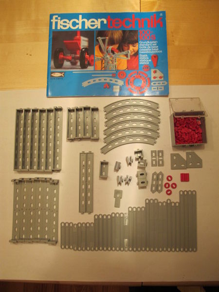 Fischer Technik Boite 100 + 100s 45 Herrlisheim (67)