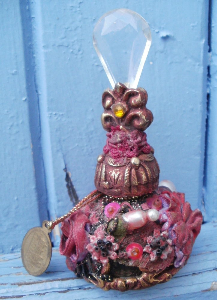 Flacon d�cor�, cr�ation KATHEUMER (ann�es 80) 8 Montauban (82)