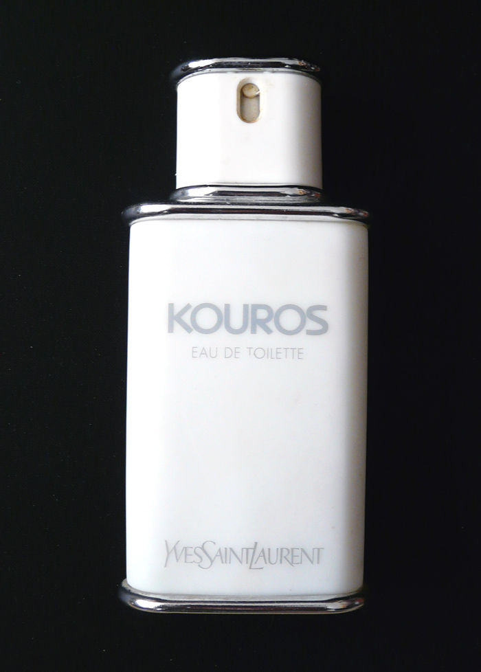 Flacon de l'Eau de Toilette KOUROS (vide) Yves Saint Laurent 9 Gravelines (59)