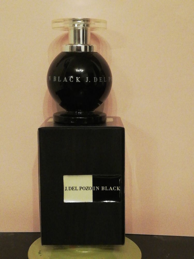 Flacon VAPORISATEUR VIDE J. DEL POZZO    in black  30ml 3 �cuisses (71)