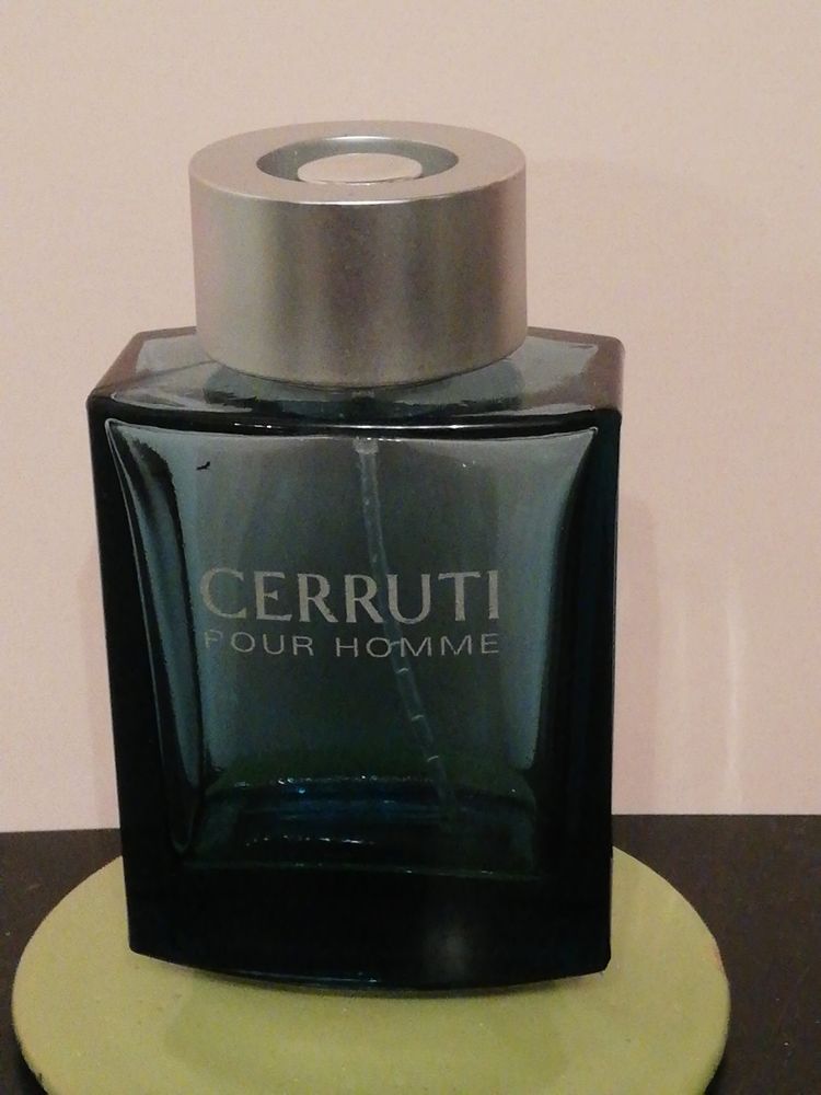 Flacon VAPORISATEUR VIDE EAU DE TOILETTE  CERRUTI  POUR HOMM 4 �cuisses (71)