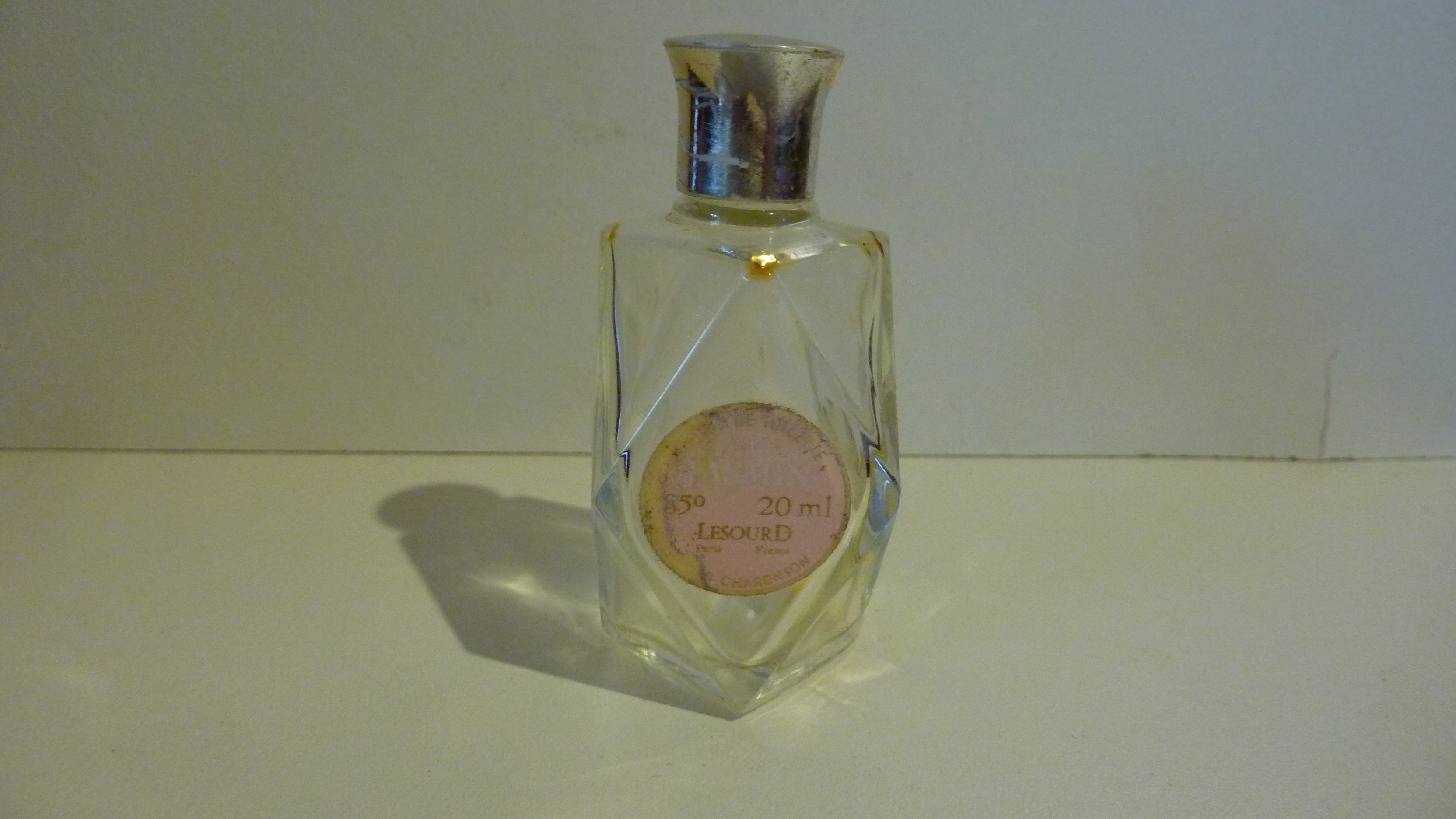 FLACON VIDE LESOURD 20ml JASMIN 15 Bouin (85)