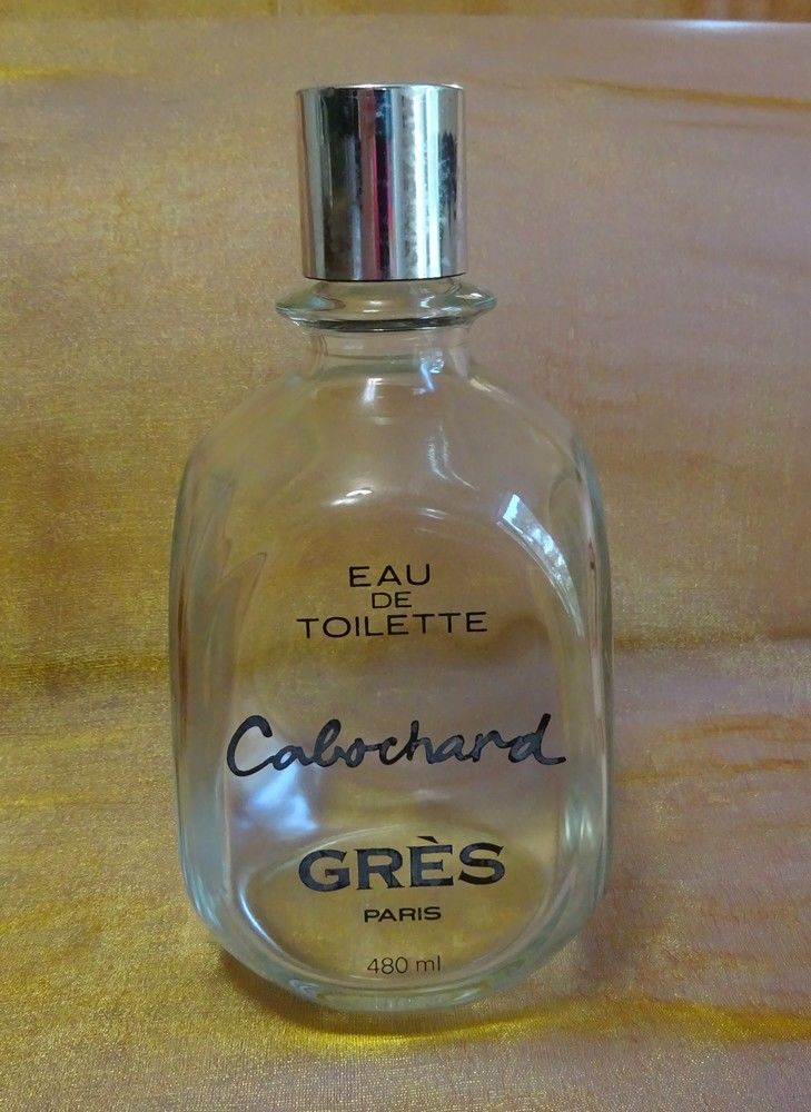 Flacon vide d'eau de toilette CABOCHARD GRES 480 ml 25 Mondragon (84)