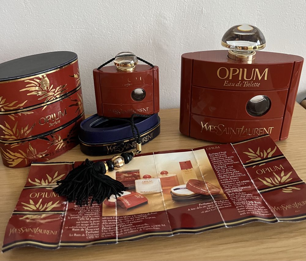 Flacons parfum vides  �opium�  YSL 50 Meaux (77)