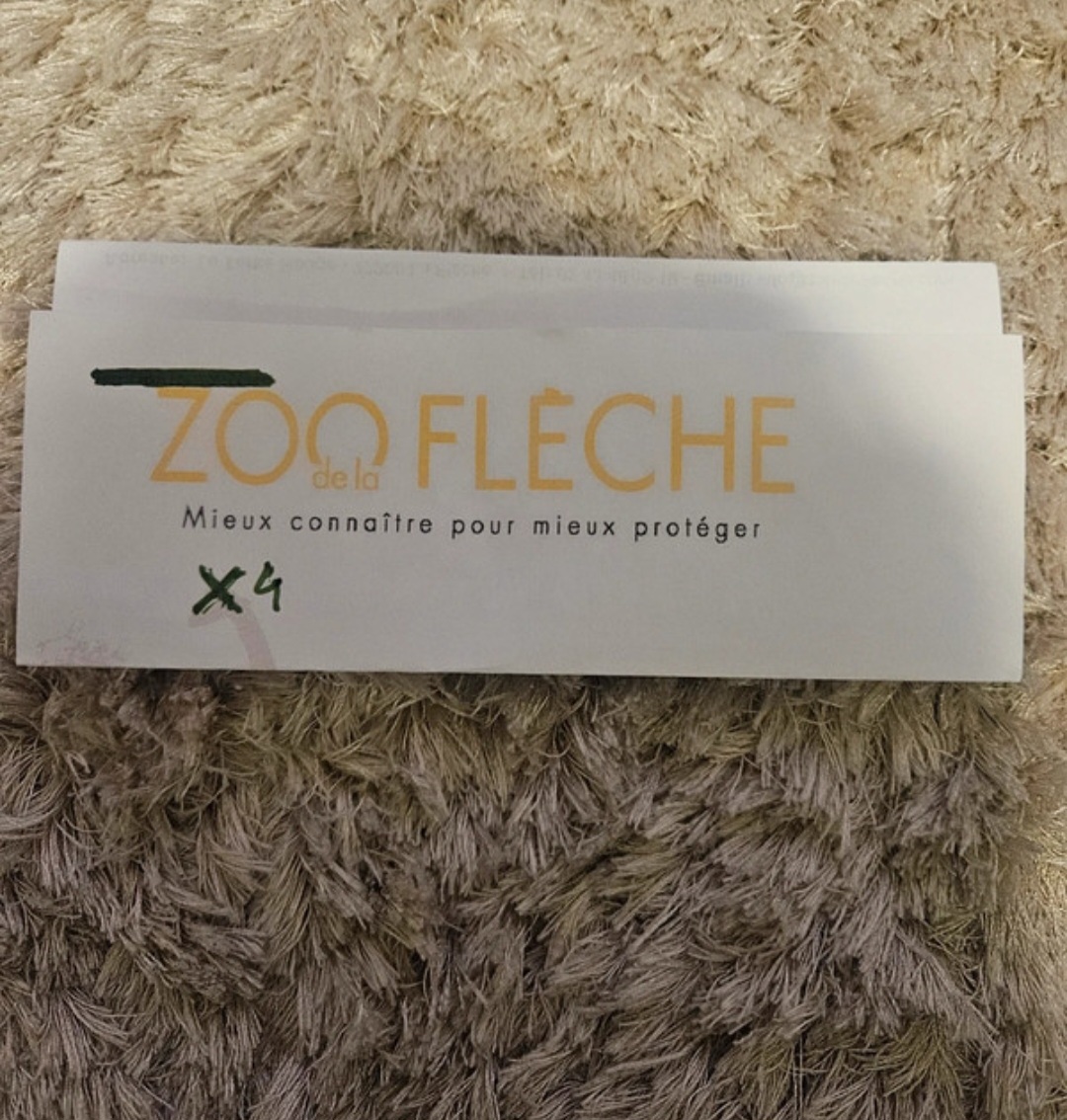 Zoo La Fl�che 4 entr�es 60 Aucamville (31)