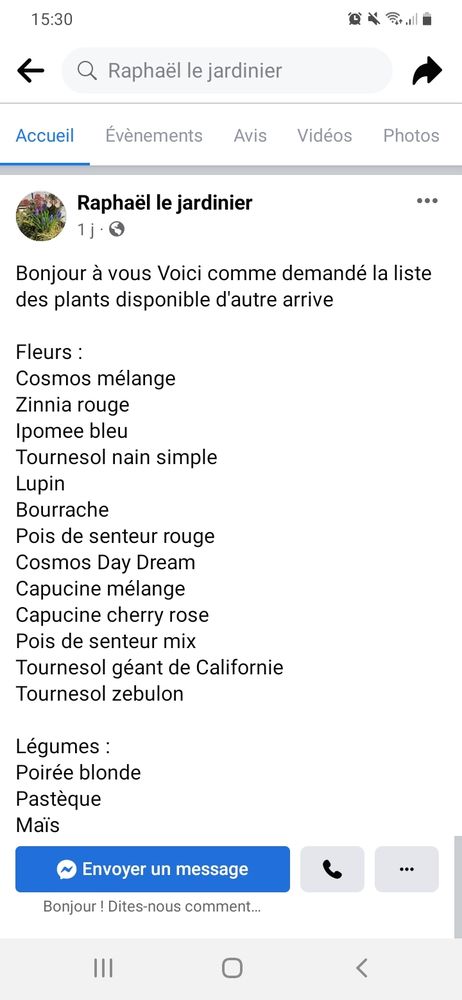 fleur ou légumes 1 Le Creusot (71)