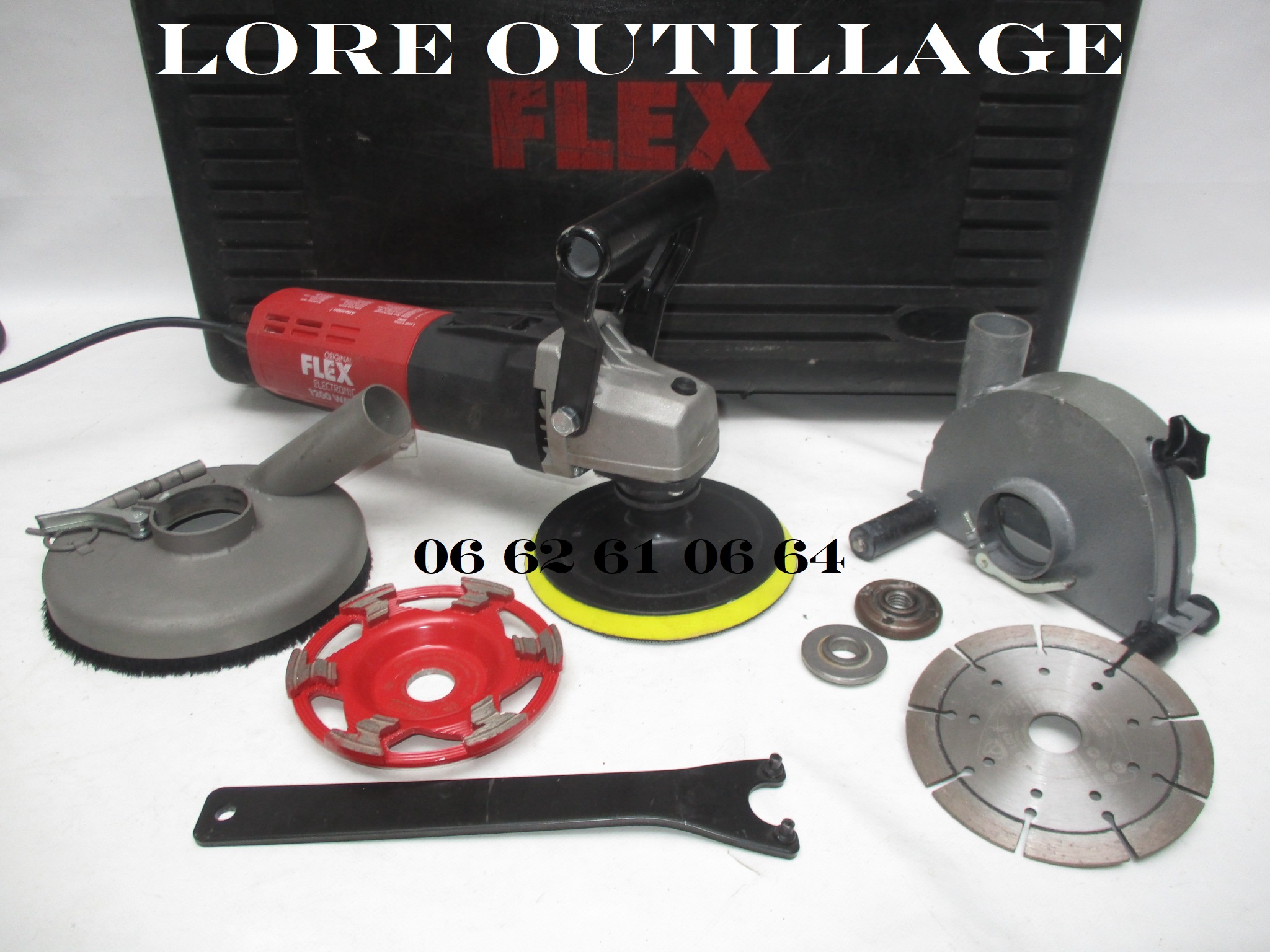 FLEX Li1506VR - Meuleuse disqueuse 490 Cagnes-sur-Mer (06)