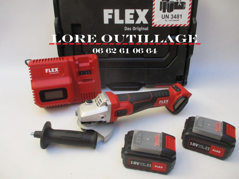 FLEX LBE 125 18.0-EC - Meuleuse 480 Cagnes-sur-Mer (06)