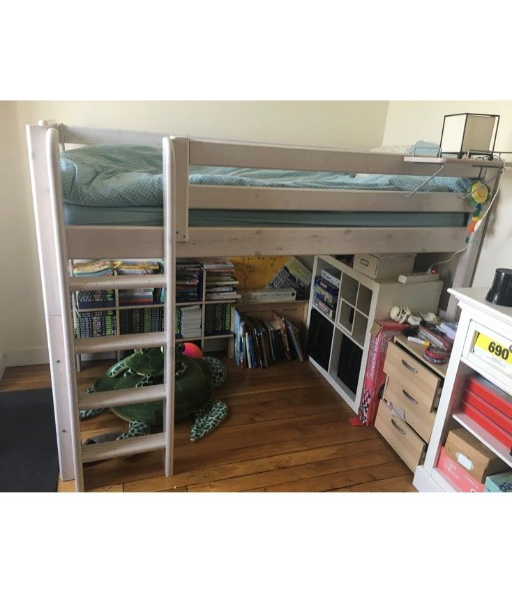 Lit Flexa sur�lev� 1 place 150 Paris 11 (75)