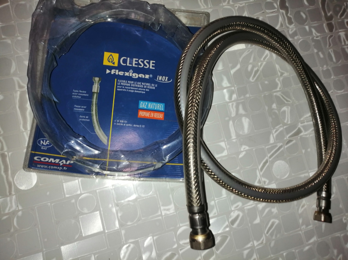 FLEXIBLE INOX GAZ NATUREL 25 Boisset-et-Gaujac (30)