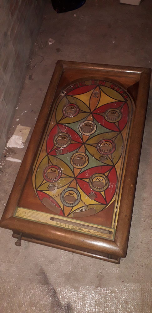 Flipper de bar ancien ann�e 1930 avec monnayeurs 350 Marseille 15 (13)