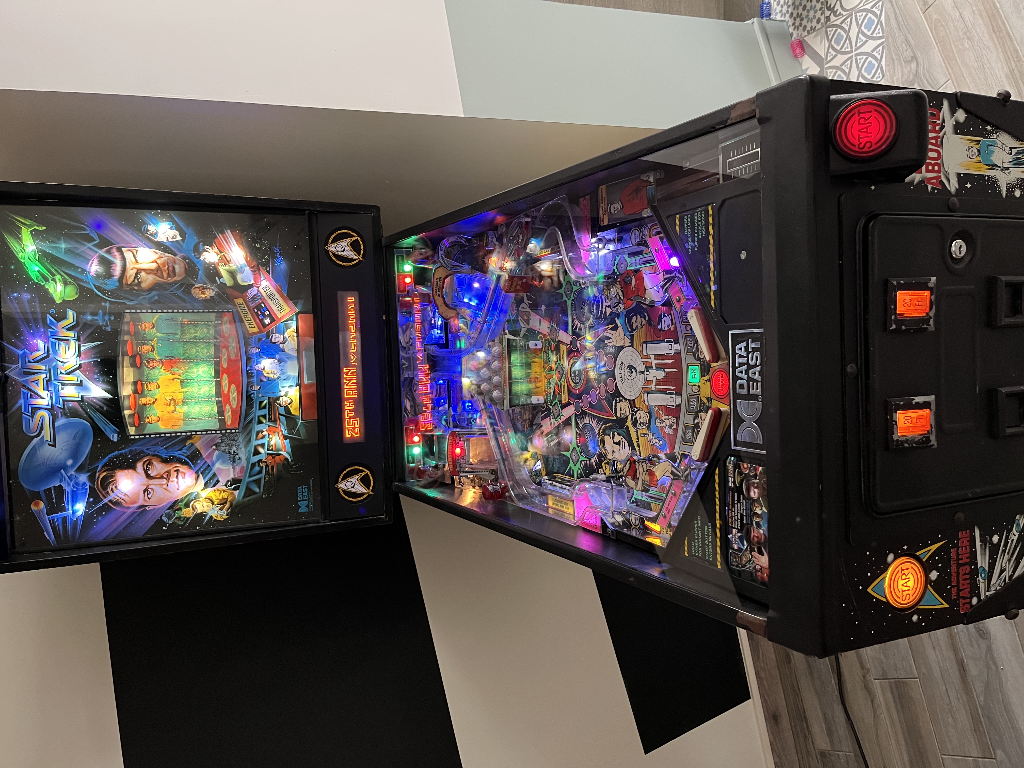 Flipper star trek 25TH anniversaire collector 6000 La Bass�e (59)