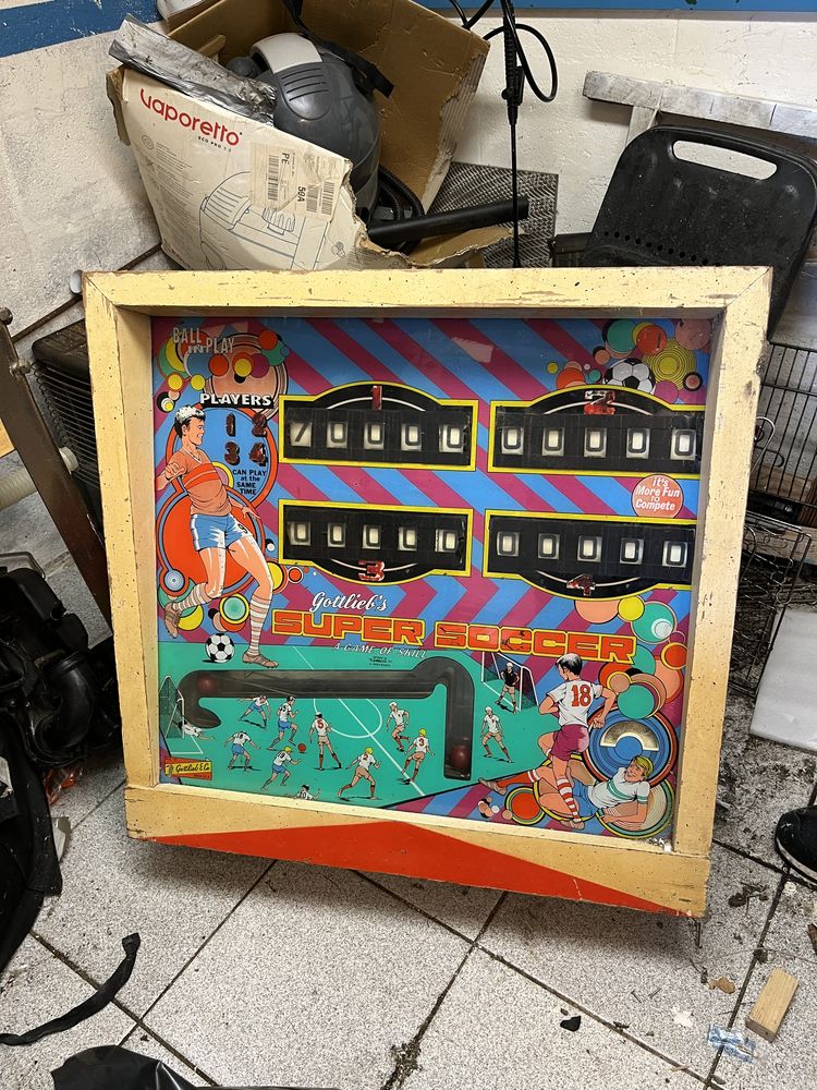 Flipper super soccer 1970 gottlieb 1970 500 Maubeuge (59)