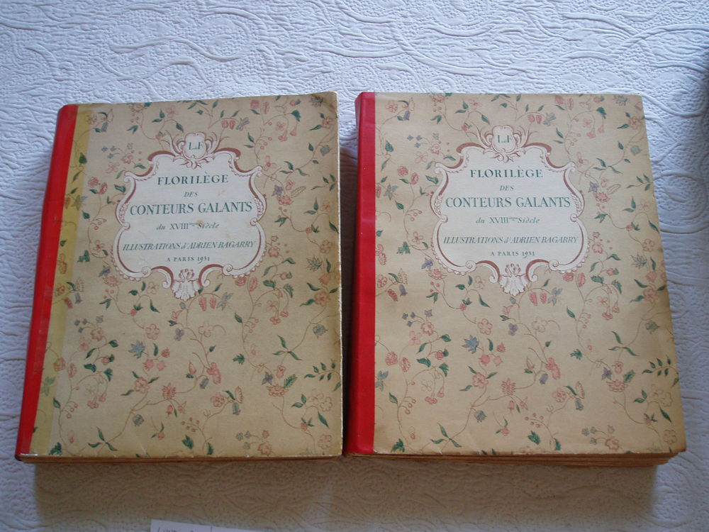 Floril�ge des conteurs galants du XVIII� si�cle (2 tomes) 30 Herblay (95)