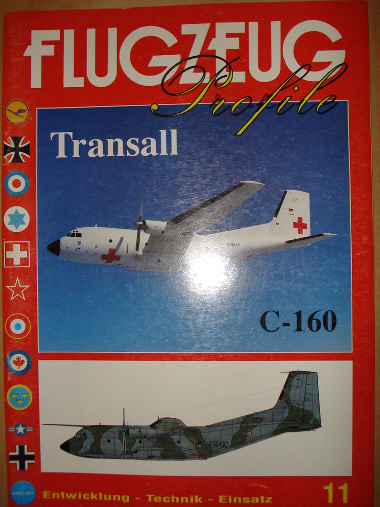 Flugzeug Profile 11 - C-160 Transall 10 Avignon (84)
