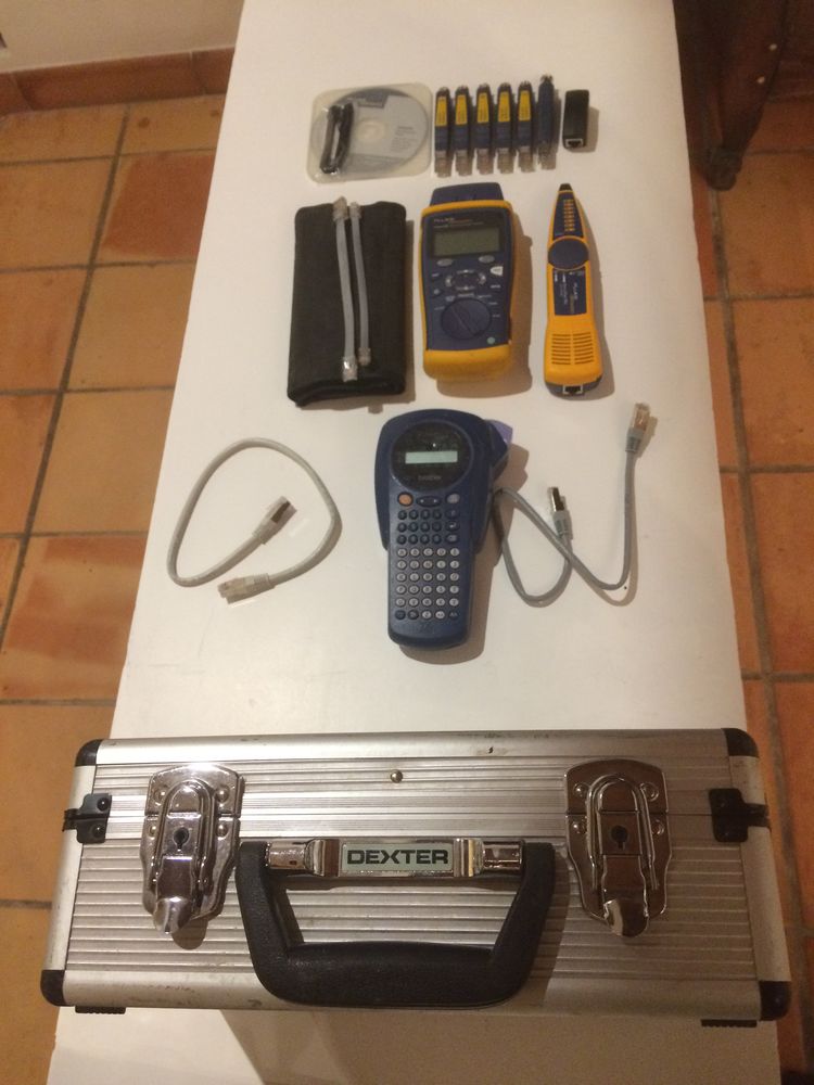 FLUKE NETWORKS Controleur qualificateur cablage informatique 1000 Thuir (66)