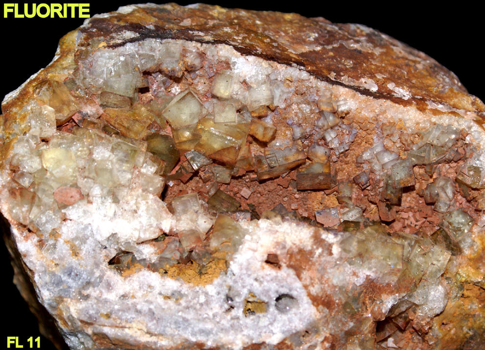 FLUORITE - MINERAUX DE COLLECTION 45 Saint-M�dard (16)