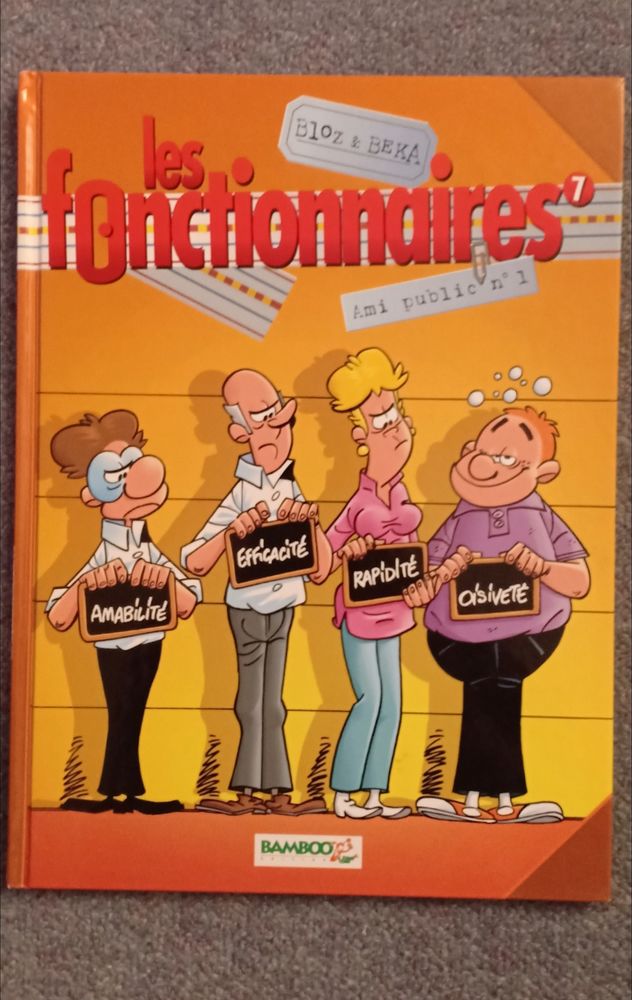 BD les fonctionnaires ami public num�ro 1 4 Courbevoie (92)