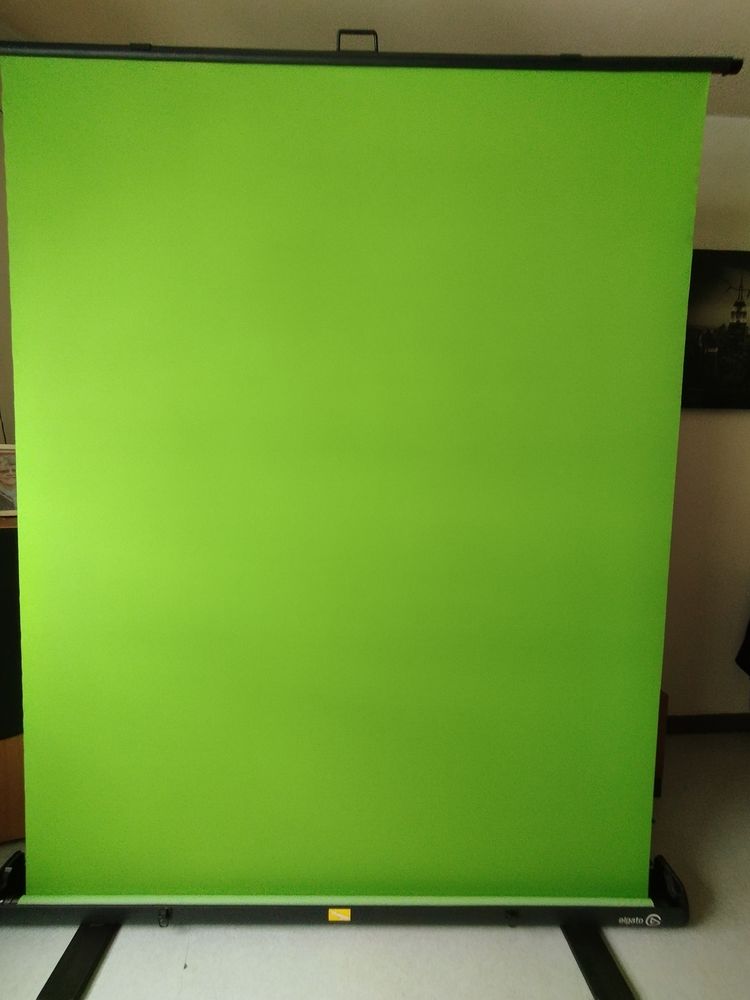 Fond vert r�tractable Elgato 100 Arras (62)