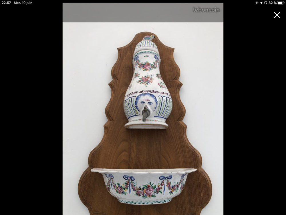 Fontaine en fa�ence 500 Cucq (62)