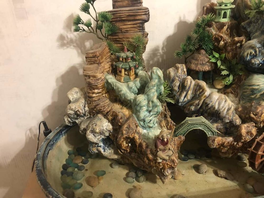 Fontaine  porcelaine 200 Annecy (74)