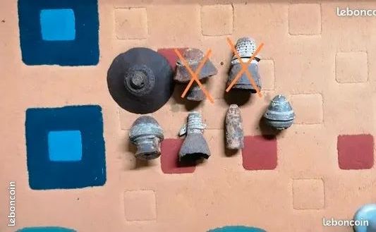 Fonte militaire Anglaise Allemand France WW1 5 Les Baroches (54)