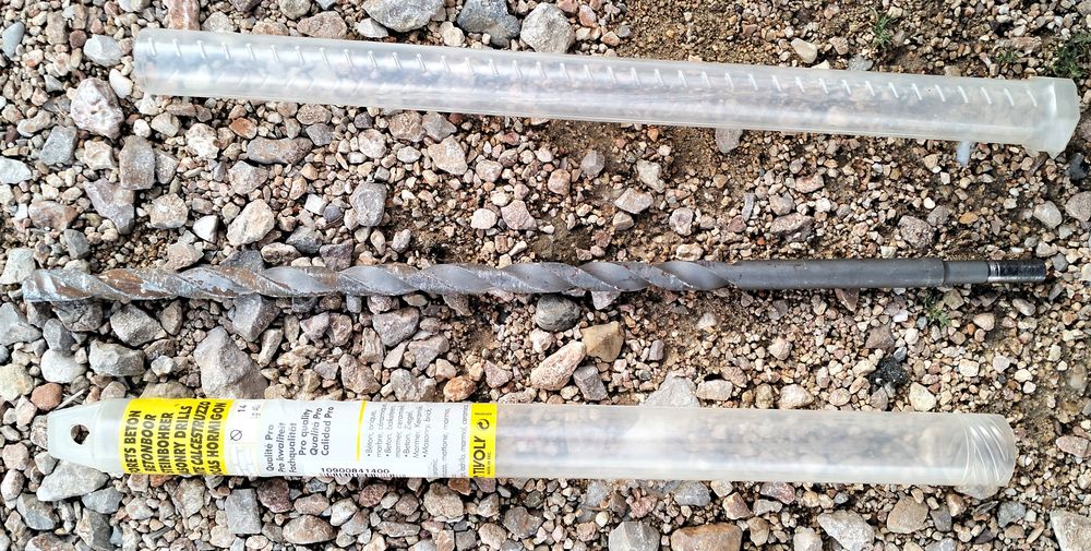 foret beton  tivoly dia 14  long 400 queue cylindrique 25 Saint-Jean-de-Fos (34)