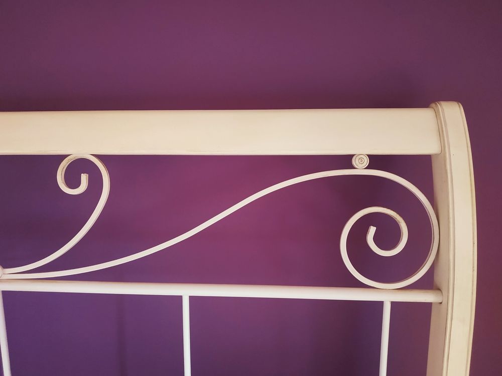 Lit 140*190 fer forg� + sommier 200 Cuisery (71)