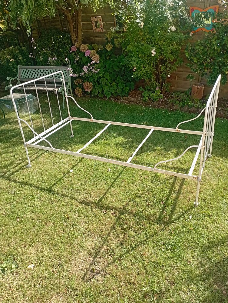 Lit en fer forg� vintage 10 Maromme (76)