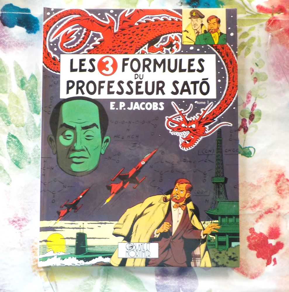 LES 3 FORMULES DU PROFESSEUR SATO T1 de E.P. JACOBS 5 Bubry (56)