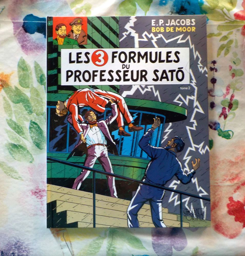 LES 3 FORMULES DU PROFESSEUR SATO T2 de E.P. JACOBS Ed. B&M 5 Bubry (56)
