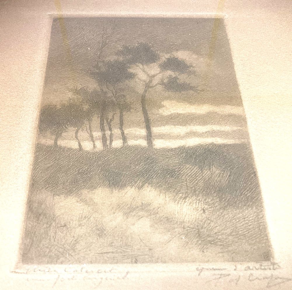 Eau Forte de Pol CRAPS : Les Pins 45 Fr�jus (83)