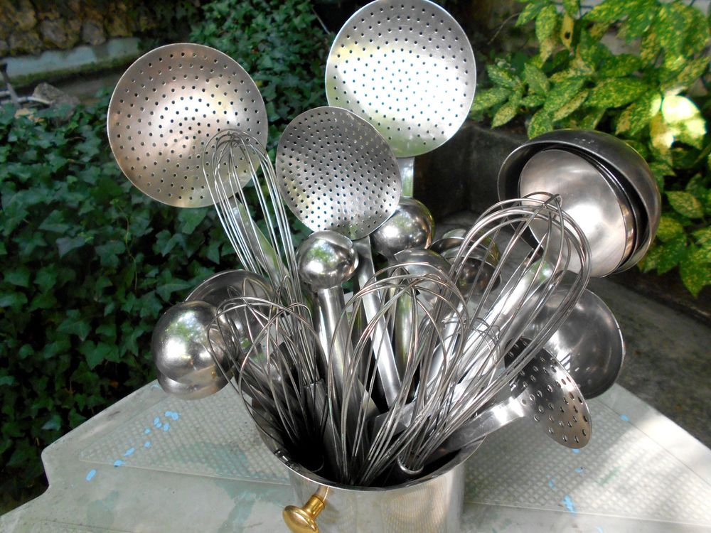 Fouet �cumoire louche en inox (l'unit�) 10 Monflanquin (47)