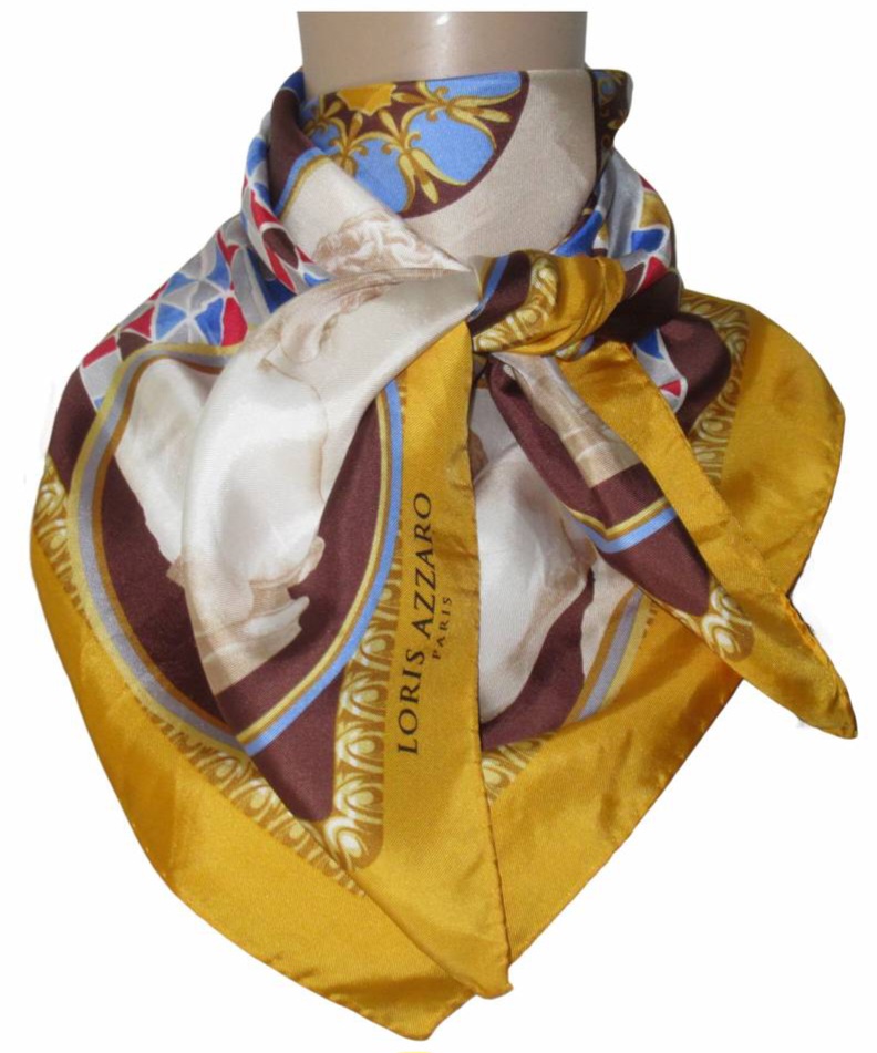 Foulard azzaro 70 Vichy (03)