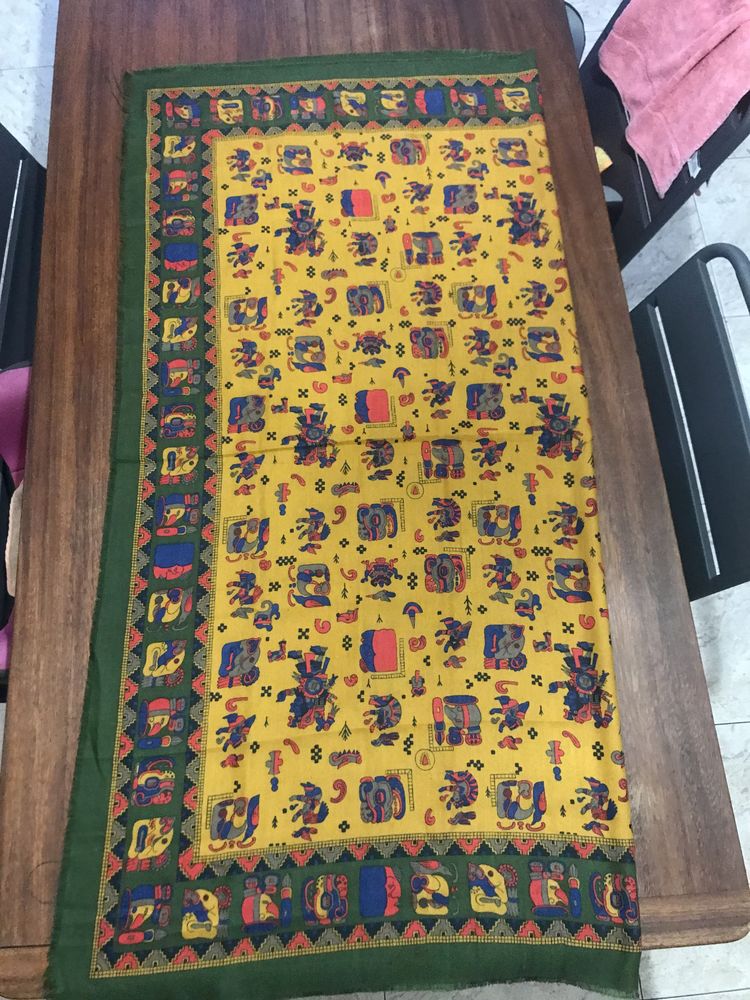 Foulard multicolore 2 Saleilles (66)