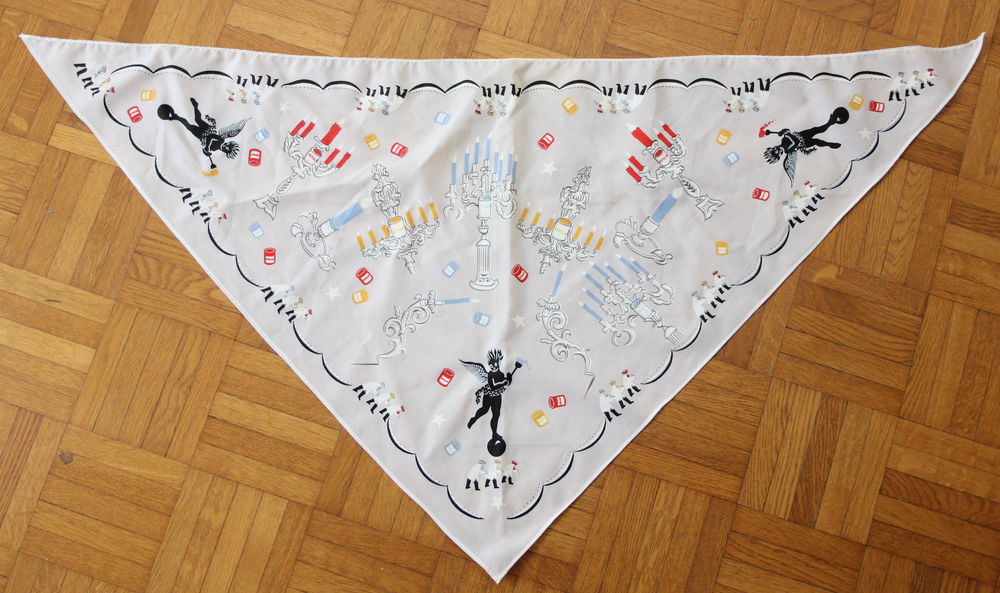Foulard vintage 1960 anti-pluie RIPOLIN 25 Issy-les-Moulineaux (92)