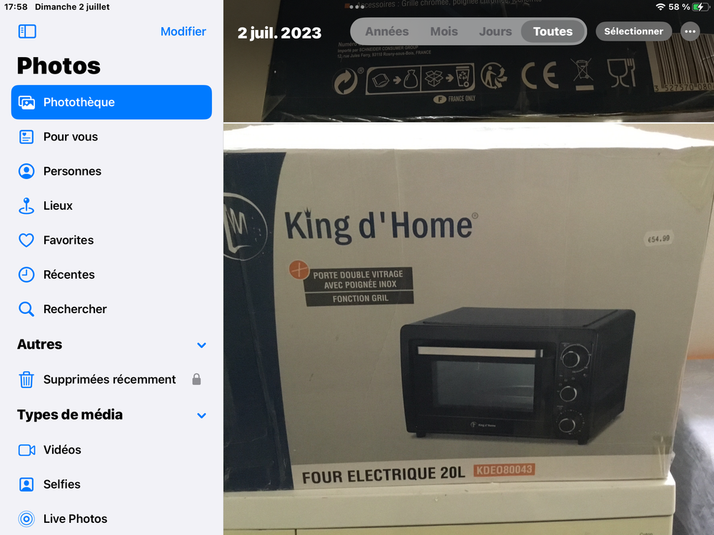 four �lectrique et cuisine 65 Saint-Denis (93)