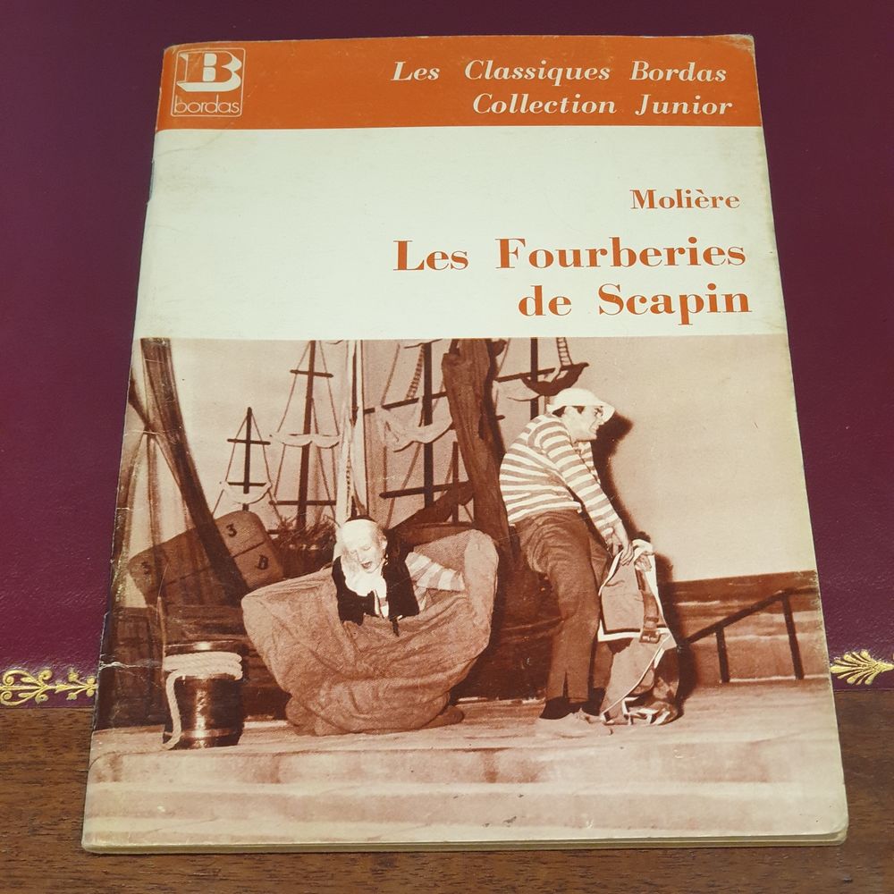 Les Fourberies de Scapin Moli�re Classiques Bordas Junior 5 Antony (92)