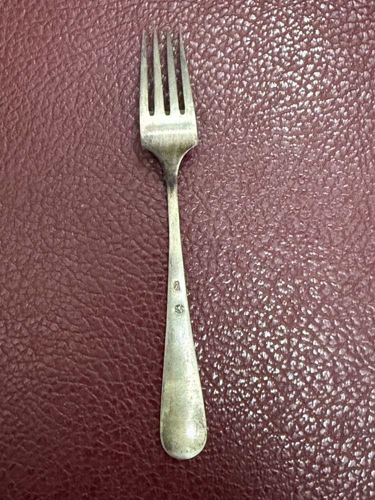 Fourchette � dessert dignitaire allemand WW2 180 Le Mans (72)