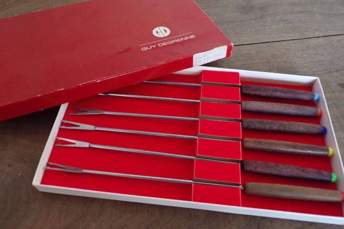 Fourchettes � fondue Guy Degrenne coffret 6 pi�ces 6 Laval (53)