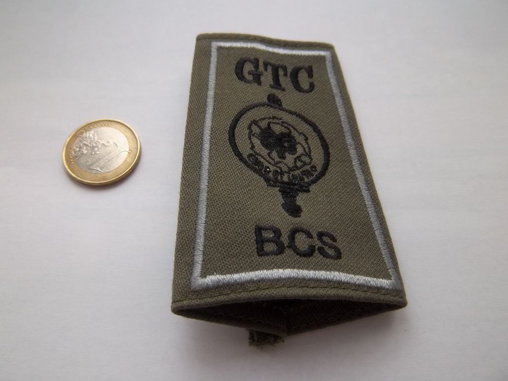 fourreau �paulette militaire Groupe de Transport bataillon 6 Valognes (50)