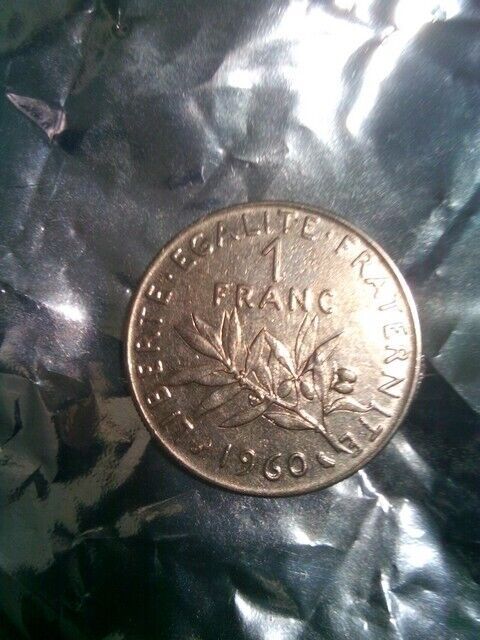 1 Franc Semeuse de 1960 250 Champlay (89)