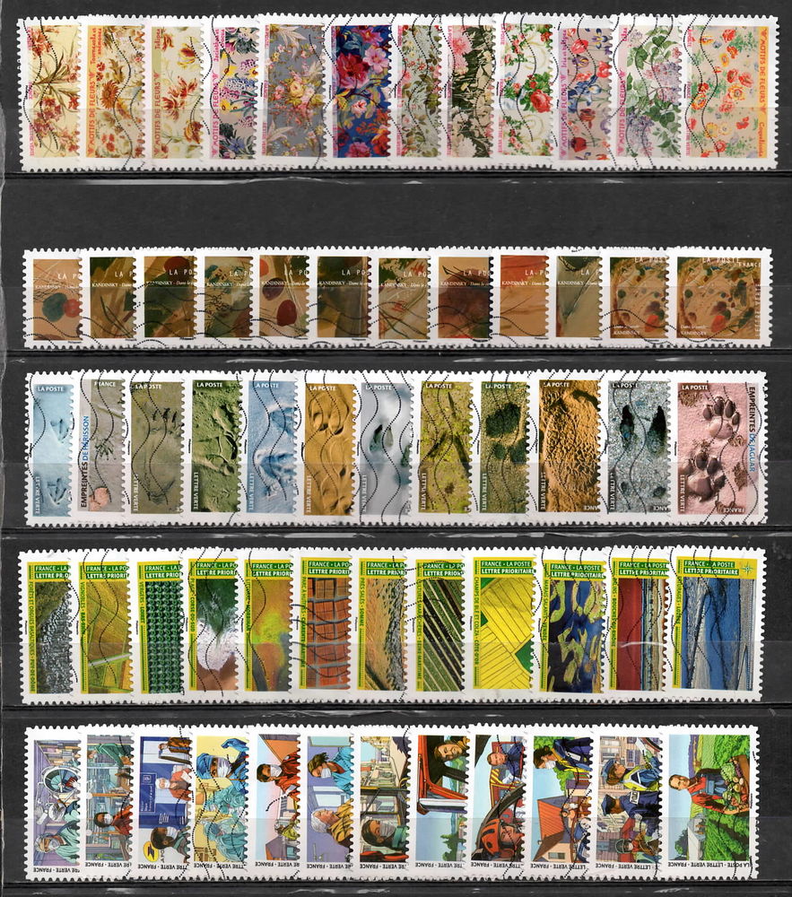 FRANCE 2021/20 oblit�r� :  LOT 5 S�ries 5 Forbach (57)