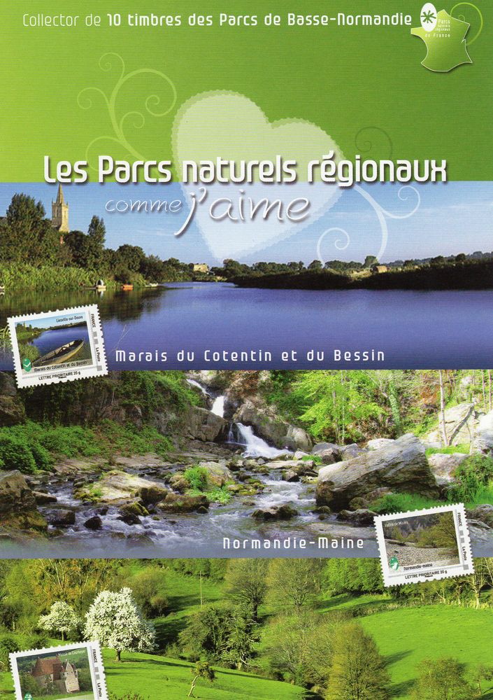 FRANCE .
FEUILLET COLLECTOR DE LA POSTE 20 Caumont (09)