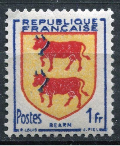 FRANCE TIMBRE N� 901 ** BLASON BEARN 1 Briatexte (81)