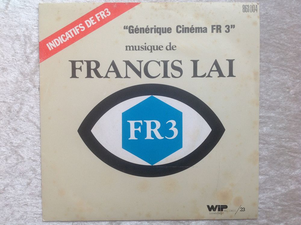 FRANCIS LAI INDICATIFS DE FR3 Envoi Possible
2 Tr�gunc (29)