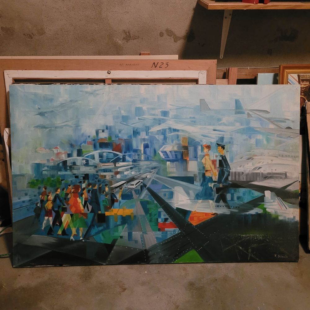 FRANCIS SEGUIN TABLEAUX 1500 Saujon (17)