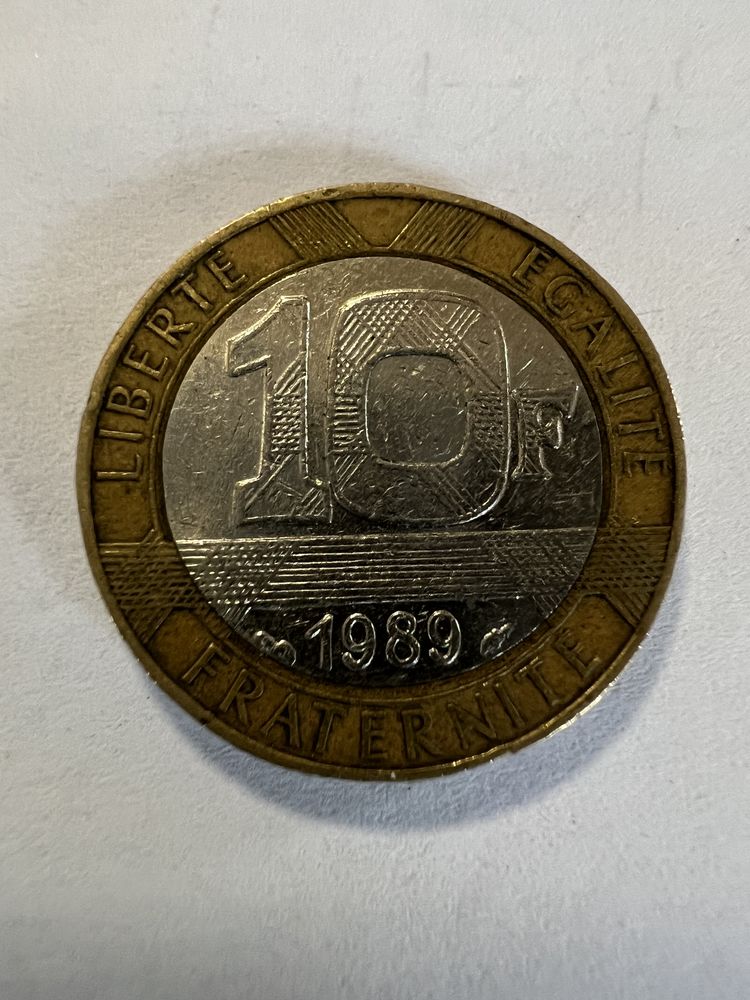 10 Francs 1989 10 Pierrelaye (95)