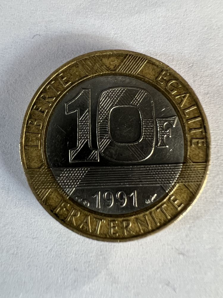 10 Francs 1991 5 Pierrelaye (95)
