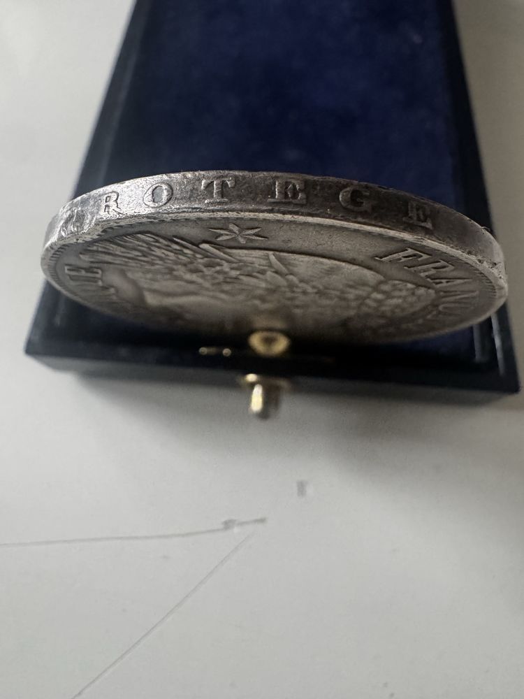 5 Francs en Argent C�r�s 1850 A 90 Rosny-sous-Bois (93)